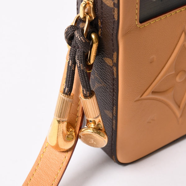 極美品 LOUIS VUITTON ルイヴィトン ミュージック プレイヤー ウェアラブル ウォレット モノグラム ショルダーバッグ バッグ レディース M14063 中古 4a002385
