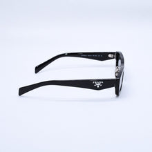 画像をギャラリービューアに読み込む, 極美品 PRADA プラダ サングラス アイウェア SPR B06-F サイズ55□18 145 プラスチック ブラック 中古 4a003987