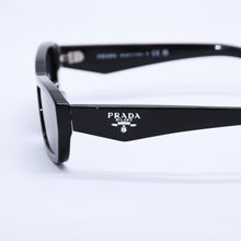 画像をギャラリービューアに読み込む, 極美品 PRADA プラダ サングラス アイウェア SPR B06-F サイズ55□18 145 プラスチック ブラック 中古 4a003987