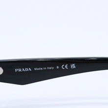 画像をギャラリービューアに読み込む, 極美品 PRADA プラダ サングラス アイウェア SPR B06-F サイズ55□18 145 プラスチック ブラック 中古 4a003987