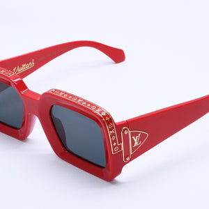 Very good condition LOUIS VUITTON×NIGO Louis Vuitton Nigo sunglasses eyewear Zillonaires sunglasses Z1592W Size 52□27 145 Used 4a003982