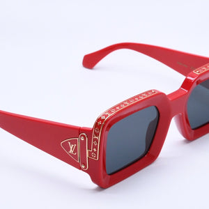 Very good condition LOUIS VUITTON×NIGO Louis Vuitton Nigo sunglasses eyewear Zillonaires sunglasses Z1592W Size 52□27 145 Used 4a003982