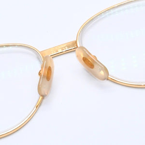 Very Good Condition CARTIER Trinity Date Glasses Eyewear Size 52□16 135 Wood Temple Metal GP Used 4a004170