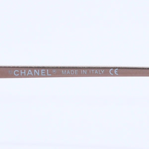 極美品 CHANEL シャネル Sunglasses サングラス 4002 サイドココマーク 54◻︎19 130 オレンジレンズ 中古 4a004053