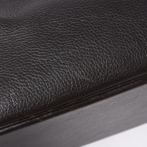 HERMES Birkin 40 Chocolate Togo Leather 40cm Handbag◻F stamp, silver hardware, handbag, pre-owned, item number 4a004165