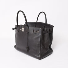 画像をギャラリービューアに読み込む, HERMES エルメス バーキン40 ショコラ トゴ 40cm ハンドバッグ◻︎F刻印 シルバー金具 ハンドバッグ 中古 4a004165