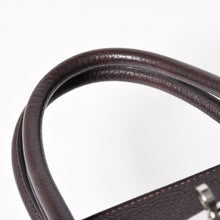 画像をギャラリービューアに読み込む, HERMES エルメス バーキン40 ショコラ トリヨンクレマンス 40cm ハンドバッグ◻︎G刻印 シルバー金具 ハンドバッグ 中古 4a004164