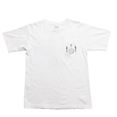 極美品 CHROME HEARTS クロムハーツ Joe Foti ジョー・フォティ FOTIプリント スカル ホワイト サイズM 4a003869