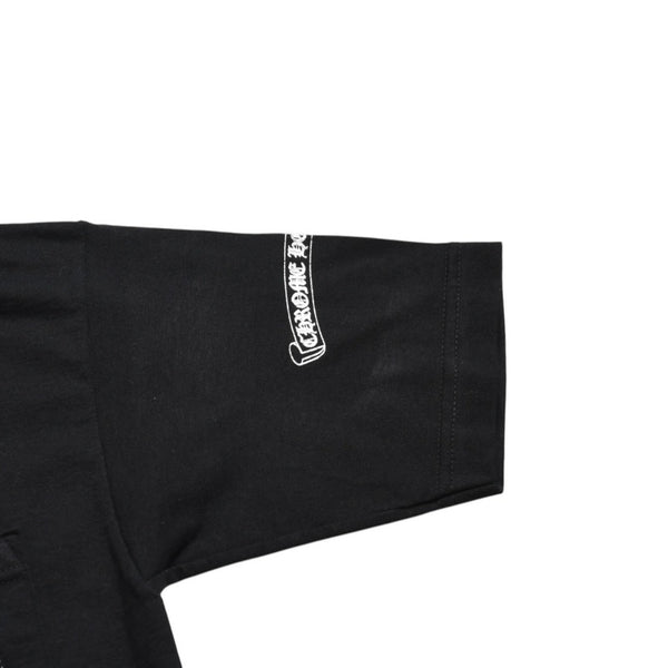 極美品 CHROME HEARTS クロムハーツ ダガーポケットTシャツ Black ブラック Silver シルバー サイズS 中古 4a003991