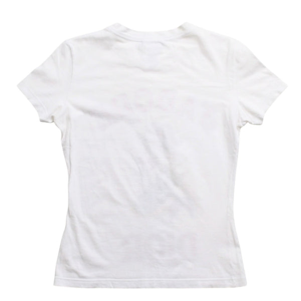 極美品 Christian Dior クリスチャンディオール J'ADORE DIOR ジャドール 半袖Tシャツ 2A12155028 サイズ38 ガリアーノ期 中古 4a004000