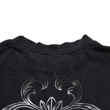 画像をギャラリービューアに読み込む, CHROME HEARTS クロムハーツ Max Field マックスフィールド Tシャツ ブラック ホワイト 大判ダガープリント 美品 中古 4a003861