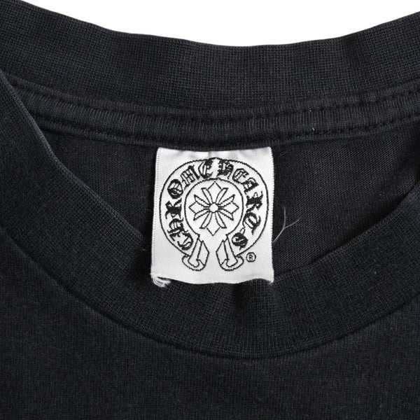 CHROME HEARTS クロムハーツ Max Field マックスフィールド Tシャツ ブラック ホワイト 大判ダガープリント 美品 中古 4a003861