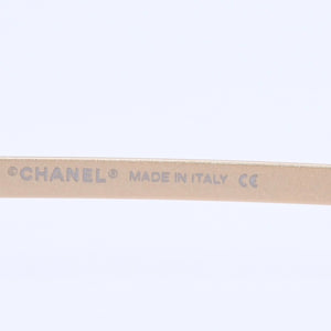 極美品 CHANEL シャネル サングラス Sunglasses 4092-B 62◻︎15 120 ゴールド ブラウン ココマーク ラインストーン 中古 4a003992