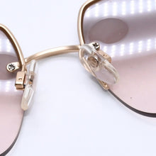 画像をギャラリービューアに読み込む, 極美品 CHANEL シャネル サングラス Sunglasses 4092-B 62◻︎15 120 ゴールド ブラウン ココマーク ラインストーン 中古 4a003992