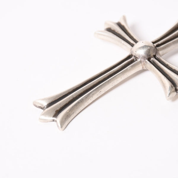 極美品 CHROME HEARTS クロムハーツ CH CRS LG & No5 DGGR ラージクロス ダガー キーリング 重量約50.5g 中古 4a004092