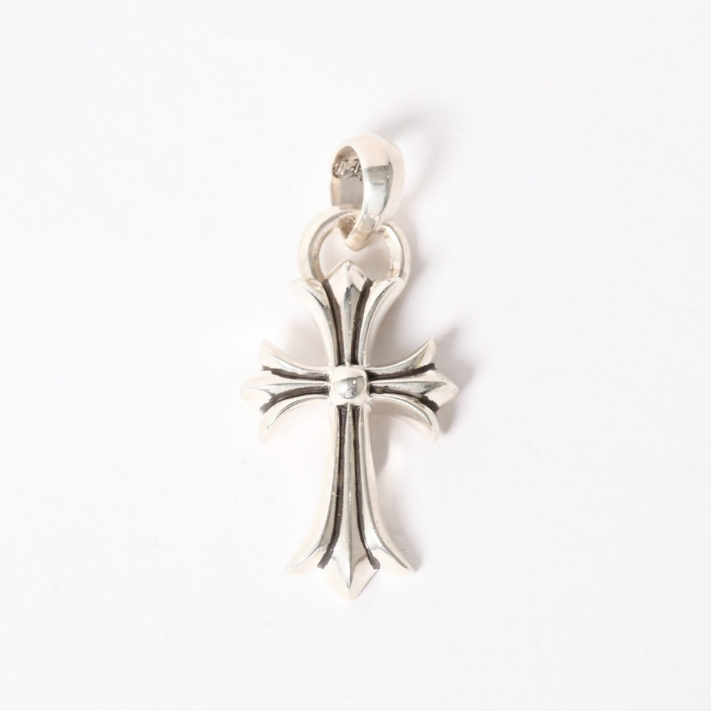 Very good condition CHROME HEARTS CH CRS SML W/BALE Small CH cross W bail pendant top charm Weight approx. 24.4g Used 4a004091