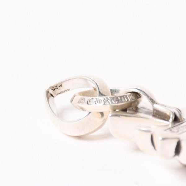 極美品 CHROME HEARTS クロムハーツ CH CRS SML W/BALE スモールCHクロス Wベイルペンダントトップ チャーム 重量約24.4g 中古 4a004091