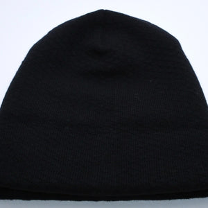 Like new CHANEL Beanie Knit Cap Free Size Black White Wool Cashmere A$AP Bari worn model Used 4a003579