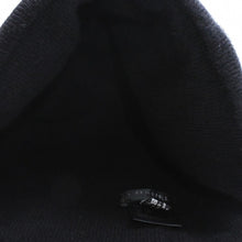画像をギャラリービューアに読み込む, 新品同様 CHANEL シャネル ビーニー ニットキャップ フリーサイズ ブラック ホワイト ウール カシミヤ A$AP Bari着用モデル 中古 4a003579