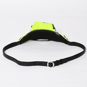 CHROME HEARTS クロムハーツ #1 SNAT PACK NYLON スナットパック ショルダーバッグ ダガー ガンスリンガー ライムグリーン 美品 中古 4a003997