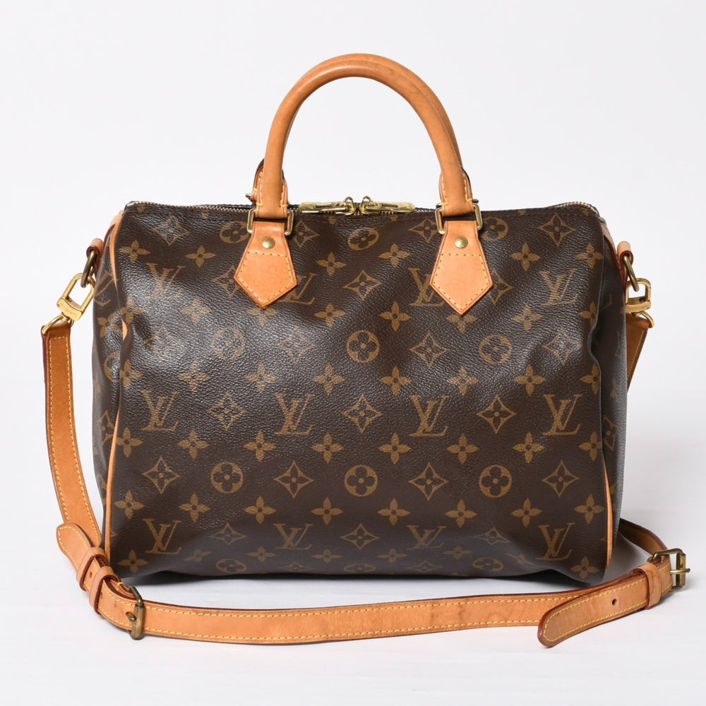 LOUIS VUITTON Handbag 2way M41112 Speedy Bandouliere 30 Monogram Used 4a003952
