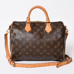 LOUIS VUITTON ルイヴィトン ハンドバッグ 2way M41112 スピーディバンドリエール30 モノグラム 中古 4a003952