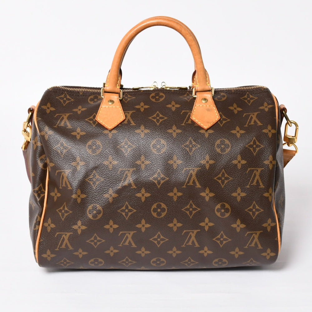 LOUIS VUITTON Handbag 2way M41112 Speedy Bandouliere 30 Monogram Used 4a003952
