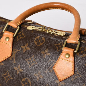 LOUIS VUITTON ルイヴィトン ハンドバッグ 2way M41112 スピーディバンドリエール30 モノグラム 中古 4a003952
