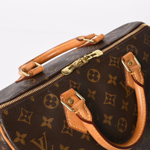 LOUIS VUITTON ルイヴィトン ハンドバッグ 2way M41112 スピーディバンドリエール30 モノグラム 中古 4a003952