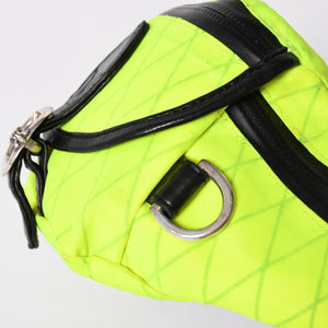 CHROME HEARTS クロムハーツ #1 SNAT PACK NYLON スナットパック ショルダーバッグ ダガー ガンスリンガー ライムグリーン 美品 中古 4a003997