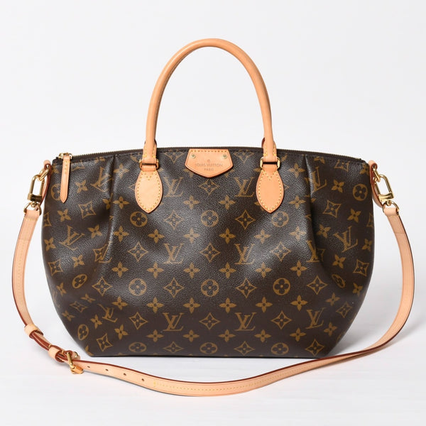 Very Good Condition LOUIS VUITTON Handbag 2WAY Handbag Turen PM M48813 Monogram Gold Hardware Used 4a004207
