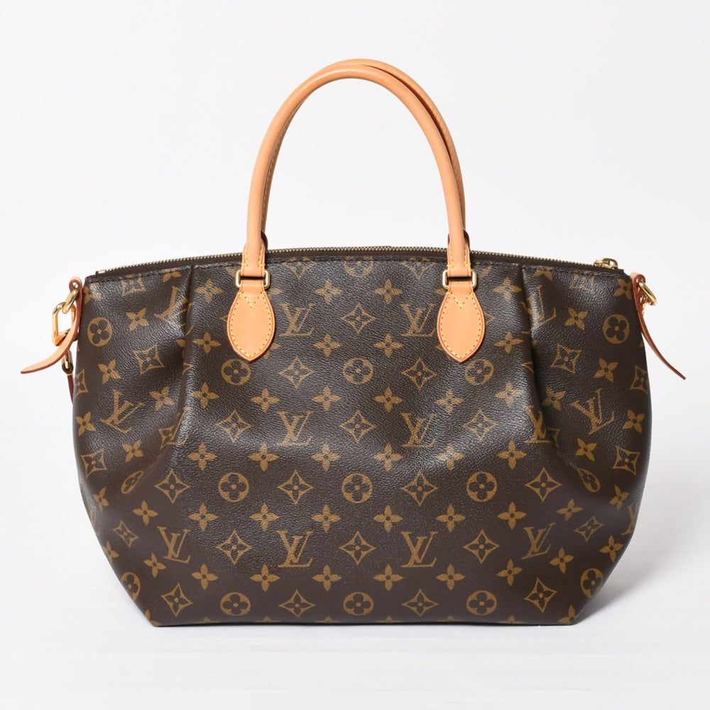 極美品 LOUIS VUITTON ルイヴィトン ハンドバッグ 2WAY ハンドバッグ テュレンPM M48813 モノグラム ゴールド金具 中古 4a004207