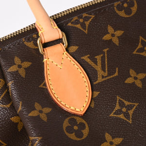 Very Good Condition LOUIS VUITTON Handbag 2WAY Handbag Turen PM M48813 Monogram Gold Hardware Used 4a004207
