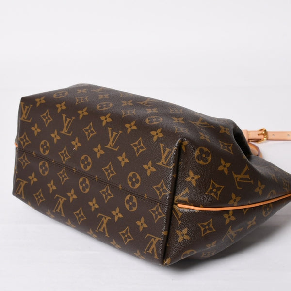 Very Good Condition LOUIS VUITTON Handbag 2WAY Handbag Turen PM M48813 Monogram Gold Hardware Used 4a004207