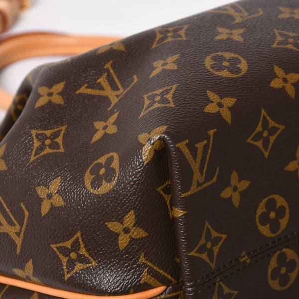 Very Good Condition LOUIS VUITTON Handbag 2WAY Handbag Turen PM M48813 Monogram Gold Hardware Used 4a004207