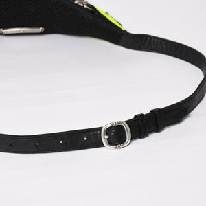 CHROME HEARTS クロムハーツ #1 SNAT PACK NYLON スナットパック ショルダーバッグ ダガー ガンスリンガー ライムグリーン 美品 中古 4a003997
