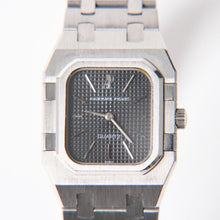 画像をギャラリービューアに読み込む, AUDEMARS PIGUET オーデマ ピゲ ROYAL OAK ロイヤルオーク 腕時計 6010ST クォーツ スクエア SS 黒文字盤 美品 中古 4a004003