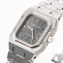 画像をギャラリービューアに読み込む, AUDEMARS PIGUET オーデマ ピゲ ROYAL OAK ロイヤルオーク 腕時計 6010ST クォーツ スクエア SS 黒文字盤 美品 中古 4a004003
