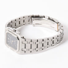 画像をギャラリービューアに読み込む, AUDEMARS PIGUET オーデマ ピゲ ROYAL OAK ロイヤルオーク 腕時計 6010ST クォーツ スクエア SS 黒文字盤 美品 中古 4a004003