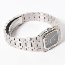 画像をギャラリービューアに読み込む, AUDEMARS PIGUET オーデマ ピゲ ROYAL OAK ロイヤルオーク 腕時計 6010ST クォーツ スクエア SS 黒文字盤 美品 中古 4a004003