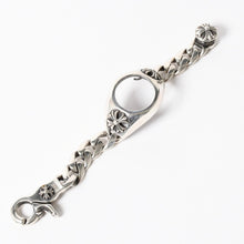 画像をギャラリービューアに読み込む, 極美品 CHROME HEARTS クロムハーツ ROLEX ロレックス ウォッチケース 重量約147.00g クラシックリンク 7リンク 1クリップ 中古 4a001802