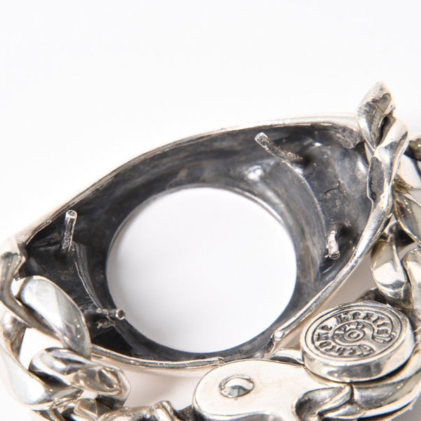 Very good condition CHROME HEARTS ROLEX Watch case Weight approx. 147.00g Classic link 7 links 1 clip Used 4a001802