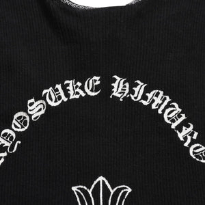 CHROME HEARTS CHROME HEARTS x Kyosuke Himuro Collaboration Tank Top Sleeveless 1998 Tour Limited CH Cross Scroll Label M Size Black Good Condition Used 4a004007