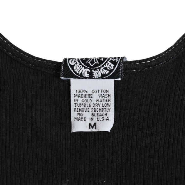 CHROME HEARTS CHROME HEARTS x Kyosuke Himuro Collaboration Tank Top Sleeveless 1998 Tour Limited CH Cross Scroll Label M Size Black Good Condition Used 4a004007