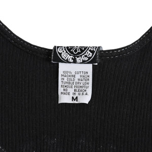 CHROME HEARTS CHROME HEARTS x Kyosuke Himuro Collaboration Tank Top Sleeveless 1998 Tour Limited CH Cross Scroll Label M Size Black Good Condition Used 4a004007