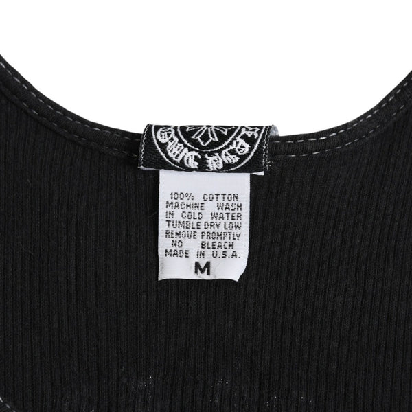CHROME HEARTS CHROME HEARTS x Kyosuke Himuro Collaboration Tank Top Sleeveless 1998 Tour Limited CH Cross Scroll Label M Size Black Good Condition Used 4a004007