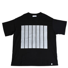 画像をギャラリービューアに読み込む, FACETASM ファセッタズム 7 BARS TEE 半袖Tシャツ SR-TEE-U10 カットソー ブラックフラッグ ブラック 5サイズ ビックシルエット スリット 美品 中古 4a003420