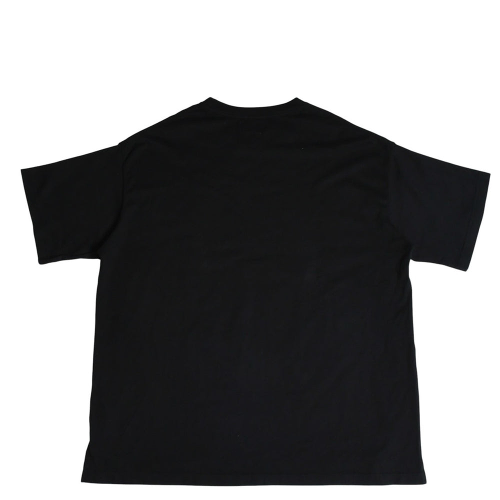 FACETASM 7 BARS TEE Short Sleeve T-shirt SR-TEE-U10 Cut and Sew Black Flag Black 5 Sizes Big Silhouette Slit Good Condition Used 4a003420