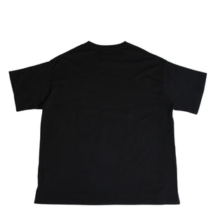 FACETASM 7 BARS TEE Short Sleeve T-shirt SR-TEE-U10 Cut and Sew Black Flag Black 5 Sizes Big Silhouette Slit Good Condition Used 4a003420
