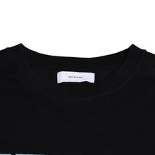 画像をギャラリービューアに読み込む, FACETASM ファセッタズム 7 BARS TEE 半袖Tシャツ SR-TEE-U10 カットソー ブラックフラッグ ブラック 5サイズ ビックシルエット スリット 美品 中古 4a003420